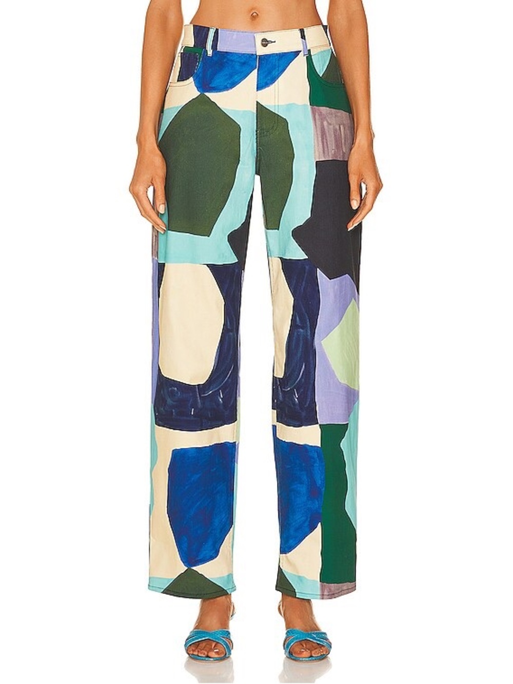 Miaou Fargo Pant Abstract Print